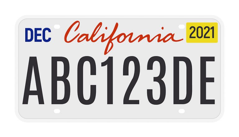 FREE California License Plate Lookup - Search Any CA License Plate