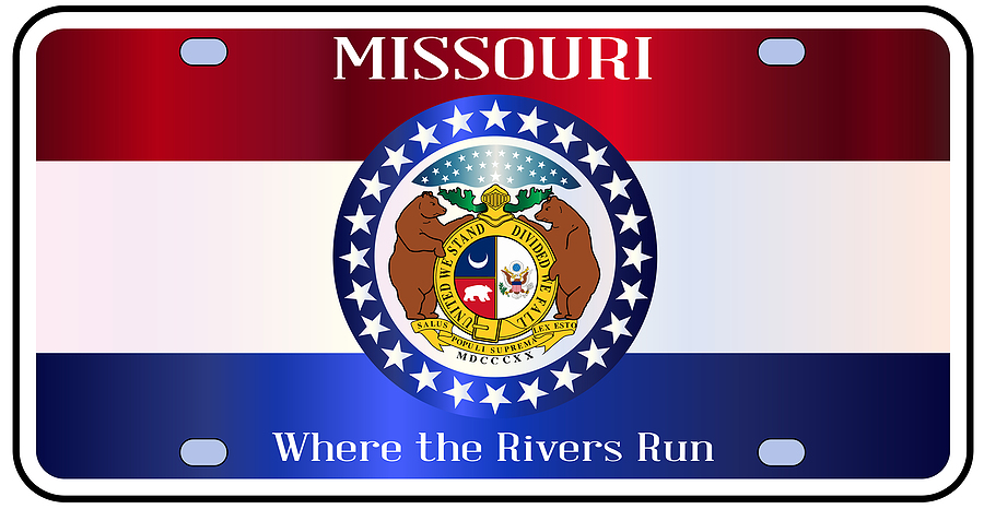 look up missouri license plate number